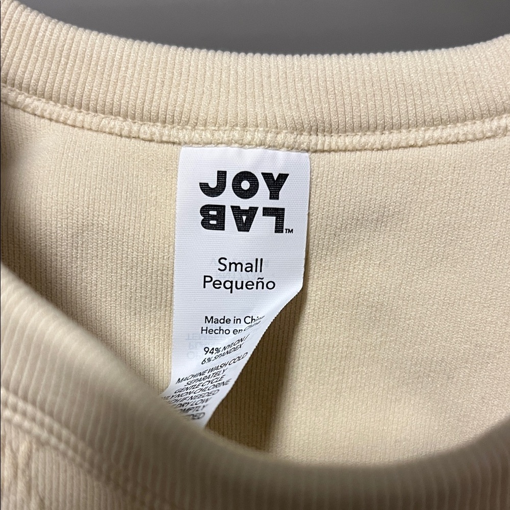 JoyLab Beige Knit Top - Picture 2 of 3